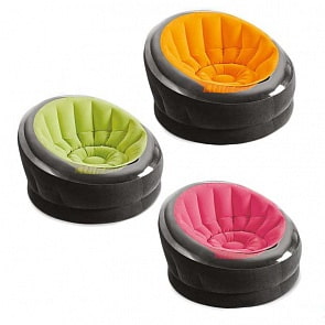 Надувное кресло, серия Empaire Chaire, 112 х 109 х 69 см (Intex, с68582)