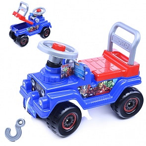 Автомобиль-каталка джип Marvel Мстители (Полесье, 78711)