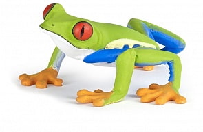 Фигурка - Красноглазая древесная лягушка, 12 х 5 х 8 см. (Papo, 50210_papo)