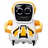 Робот Покибот, белый с желтым, квадратный  - миниатюра №1