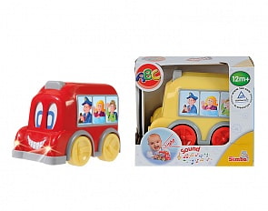 Автобус с движущимися глазами, со световыми и звуковыми эффектами (Simba, 4011646)