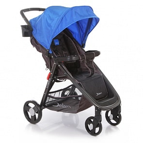 Коляска прогулочная Lugano, Blue (Jetem, LE200_Blue)