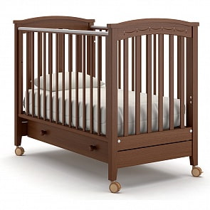 Детская кровать Nuovita Perla solo, цвет - Noce scuro/Темный орех (Nuovita, PERSL_185)