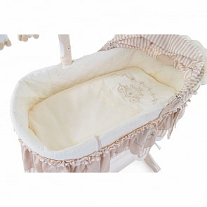 Комплект постельного белья в электронную люльку - Nuovita Vettura, beige / бежевый, 3 предмета (Nuovita, 5006/4_286)