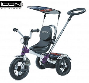 Детский трехколесный велосипед ICON 2 RT original white pearl car (Lexus trike, 41RT)