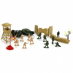 Набор солдатиков с аксессуарами (Играем вместе, B1543815-R) (ассортимент)