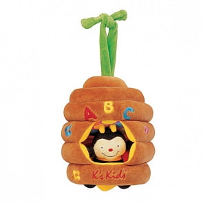 Пчелка мягкая музыкальная в улье (K's Kids, KA323)