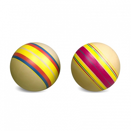 Мяч диаметр 20 см эко ручное окрашивание, несколько видов  