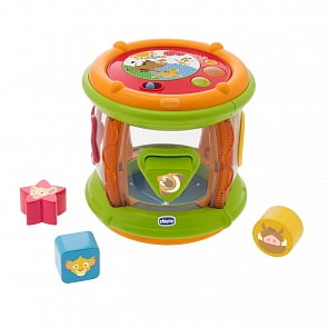 Игрушка музыкальный барабан-сортер - Король Лев  (Chicco, 7514)