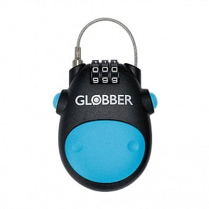 Замок-трос Globber Lock, черный (Globber, 532-120)