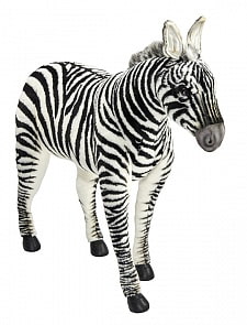 Мягкая игрушка Зебра для сидения верхом, 96 см (Hansa, 6586)