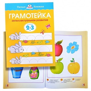 Книга Земцова О.Н. - Грамотейка. Интеллектуальное развитие детей 2-3 года из серии Умные книжки (Махаон, 978-5-389-06440-9)