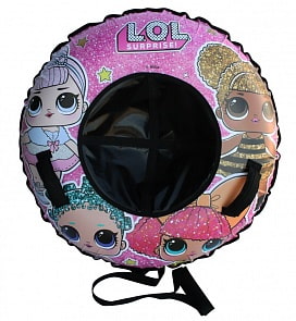 Тюбинг из серии Lol, резиновая автокамера, пвх 500 гр/кв.м., 85 см. (1toy, Т15154)