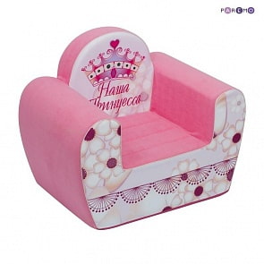Игровое кресло серии Инста-малыш - #НашаПринцесса (Paremo, PCR317-19)