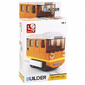 Конструктор - Трамвай, 59 деталей (Sluban, M38-B0598A)