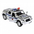 Машина металлическая Бронемашина Полиция, длина 12 см, свет и звук, инерционная  - миниатюра №4