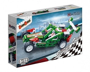 Конструктор - Гоночная машина, 138 деталей (Banbao,  6965)