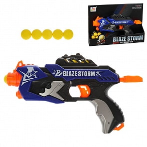 Бластер с 5 мягкими пулями (Наша Игрушка, ZC7112)