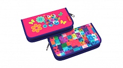 Пенал-книжка ErichKrause® - Patchwork, без наполнения (ErichKrause, 48496ЕК) - миниатюра