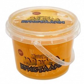 Мега-Мяшка Кристалин 500 гр, оранжевая (1Toy, Т11369)