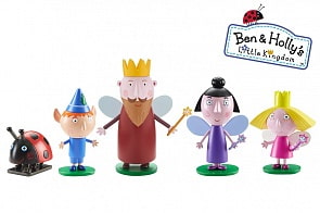 Игровой набор – 5 фигурок из серии Маленькое королевство Бена и Холли (Росмэн, 30973ros)