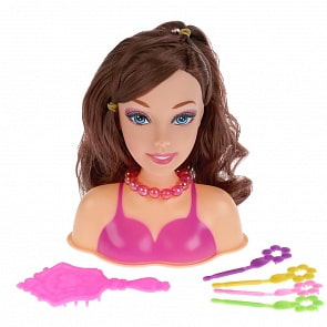 Кукла-манекен для создания причесок, с аксессуарами (B1707113)