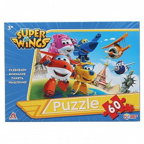 Пазлы - Супер Крылья, 60 деталей (Умка, 4630115523444)