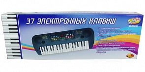 Детский синтезатор с микрофоном, 37 клавиш (Rinzo, d-00033)