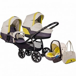 Коляска детская Noordi Polaris SP 3/1, silver citronelle (Noordi, 383652/SP)