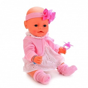 Интерактивная кукла, пьет и писает, с аксессуарами, 43 см (BL020J) (ассортимент)