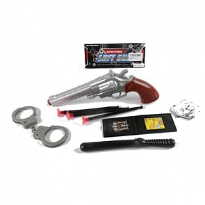 Игровой набор – Полиция, 8 предметов (Shantou, B1342049sim)