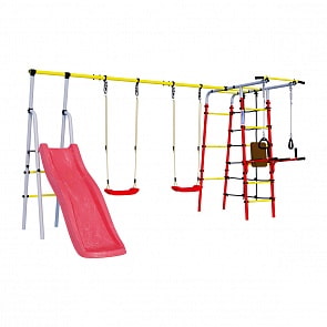 Дачный комплекс - Богатырь Плюс с пластиковыми качелями Romana R 103.12.04 (Romana, СГ000004305)