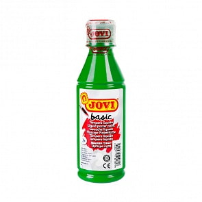 Гуашь школьная, темно-зеленая, 250 мл (Jovi, 51319)