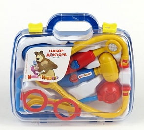 Игровой набор доктора серии Маша и Медведь (Играем вместе, MT1094KTP-R)