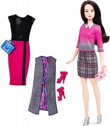 Кукла Barbie с набором одежды, 29 см (Mattel, DTD99) - миниатюра
