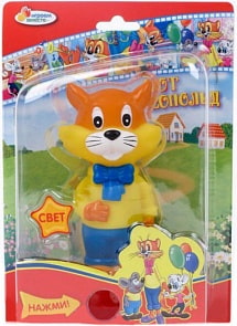 Игрушка – кот Леопольд, со световыми эффектами (Играем вместе, LG-5Rsim)