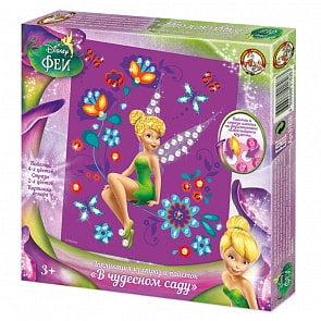 Аппликация из страз и пайеток - Феи. В чудесном саду (Десятое королевство, 01826ДК)