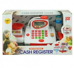 Кассовый аппарат со светом, звуком, аксессуарами (Shantou, 1504U713sim)