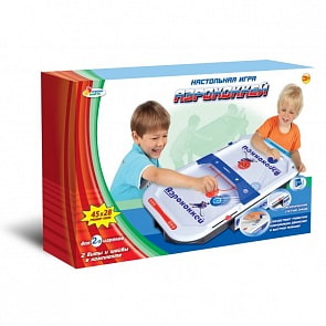 Игра настольная Аэрохоккей, на батарейках (Играем Вместе, B574438-R)