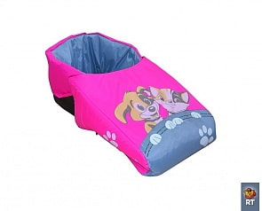 Матрасик "Котенок и щенок" розовый (RT, 3886RT)