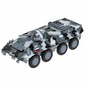 Инерционная модель - БТР, свет, звук, металл (Технопарк, CT11-270-2)