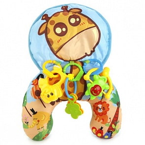 Мобильный игровой коврик-подушка - Жирафик (Умка, 023-23G-RUsim)