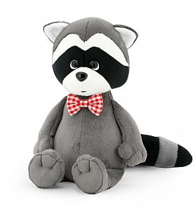 Мягкая игрушка Life - Енотик Дэнни в бабочке, 20 см (Orange, OS614/20)