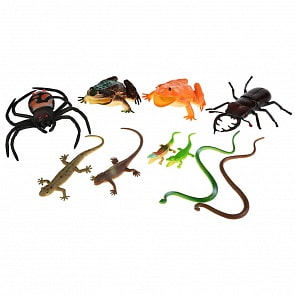 Набор из 10 рептилий и насекомых (Играем вместе, P0009/10Asim)