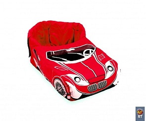 Матрасик с попоной "Тачки" - красный (RT, 4512RT)