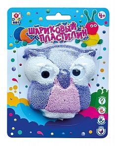 Шариковый пластилин Совенок (1Toy, Т18982)