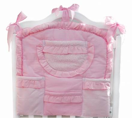 Карман на кроватку – Малышка,  розовый 