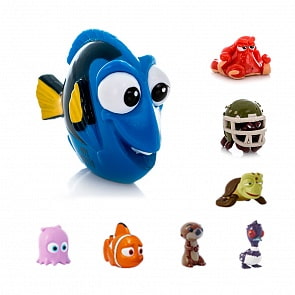 Фигурка подводного обитателя Finding Dory, 4-5 см (Bandai, 36360)