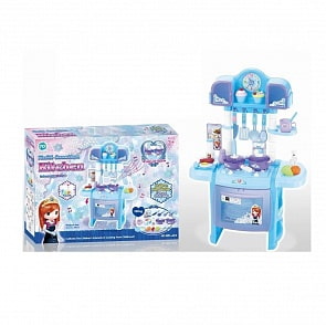 Игровой набор Кухня, свет, звук, 54 предмета (Наша Игрушка, WD-A24)