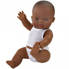 Кукла Горди в нижнем белье, 34 см мулат (Paola Reina, 04002_paola)